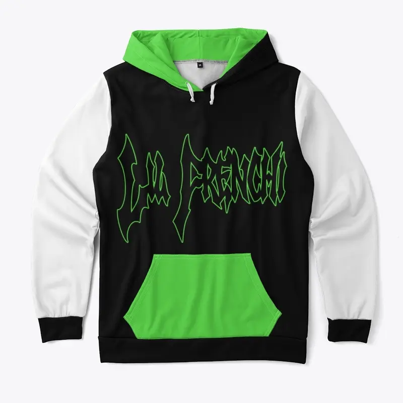 Lil Frenchi Black Lime Hoodie